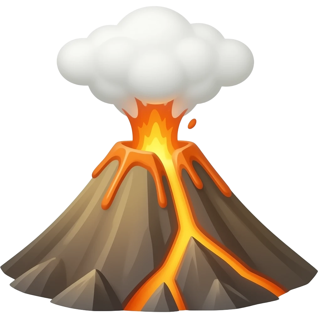 Volcano emoji emoji