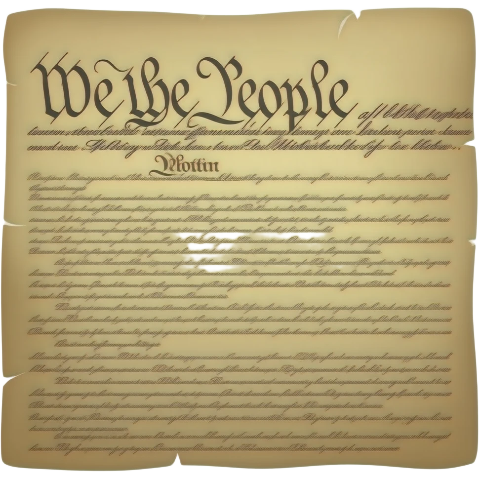 US Constitution emoji