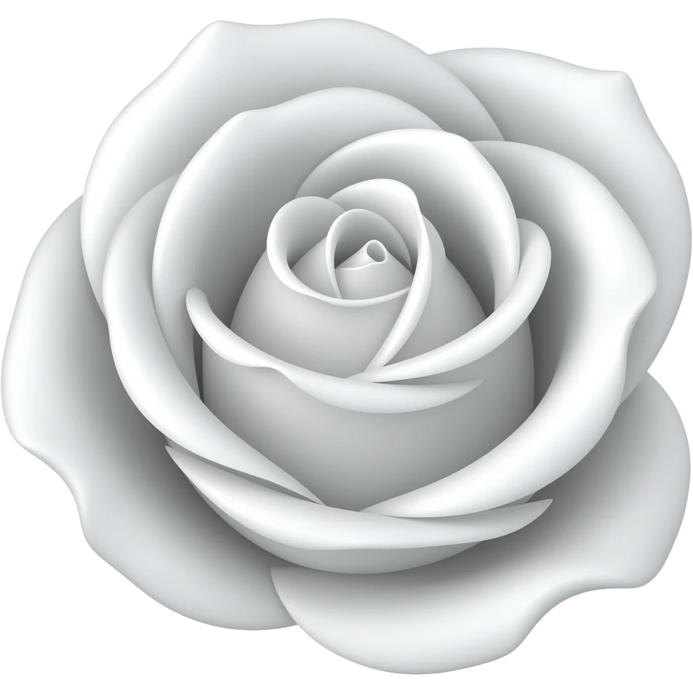 White rose emoji