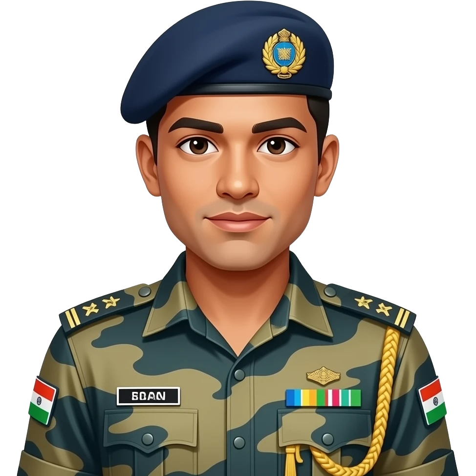 Indian NSG emoji