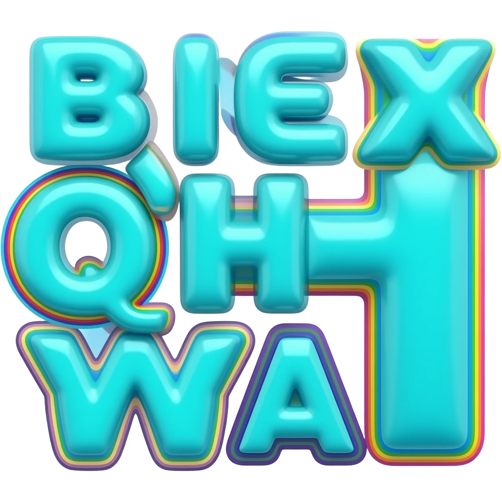 name "disney" in bright blue teal green 3D style typography lettering, each color of the rainbow as a border outlined around each letter, isolated, 3d rendering, no emoji icons no emoji faces and must have no human figures emoji