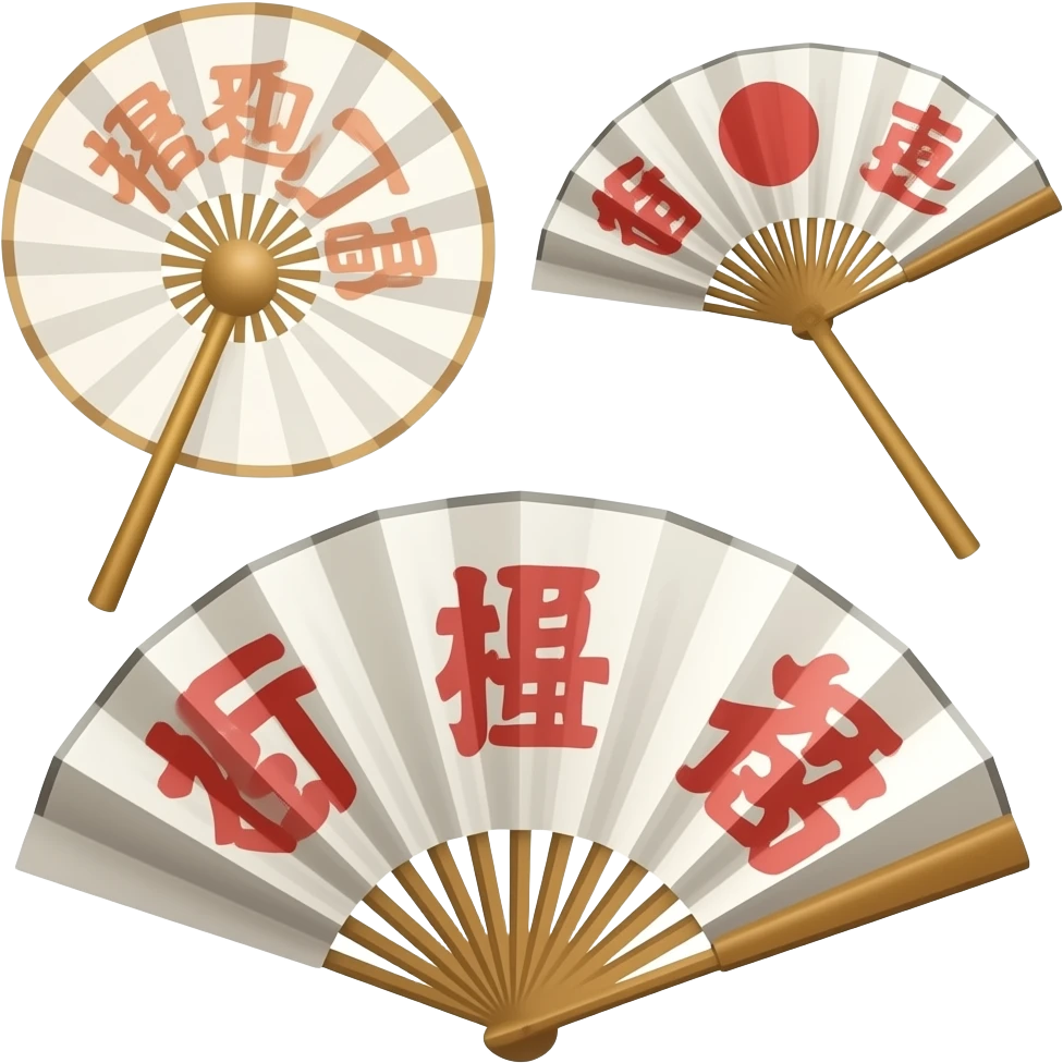 Japanese Fans emoji