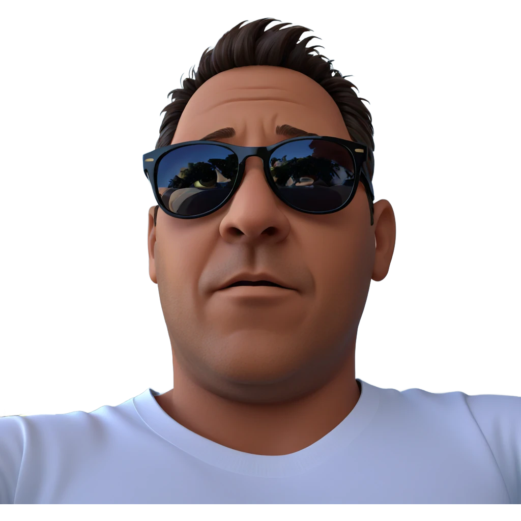 cool dude with sunglasses emoji