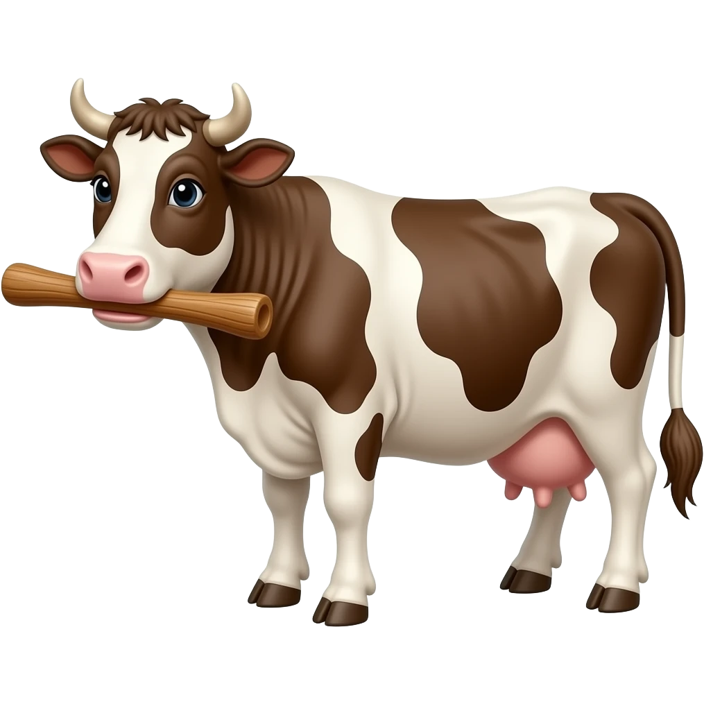 cattle with handle emoji