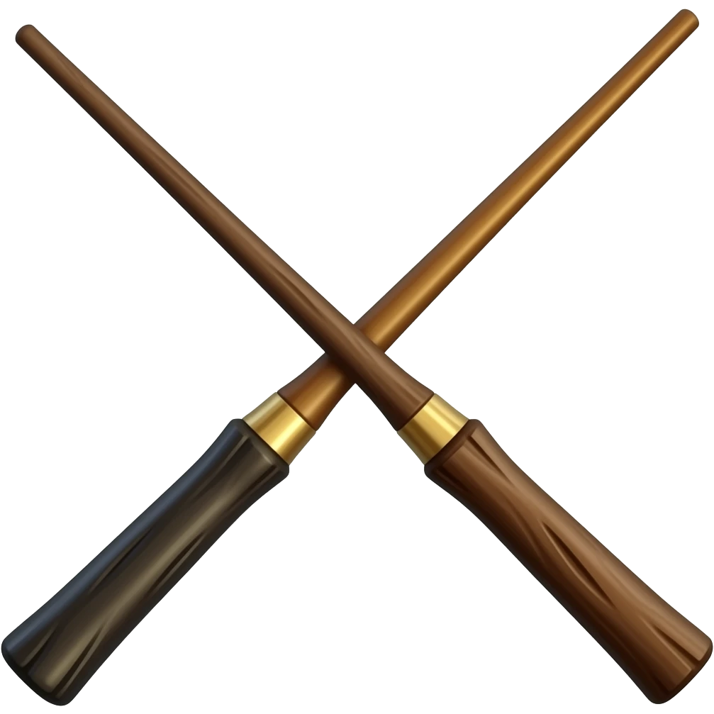 Une Baguette magique d’Harry Potter emoji