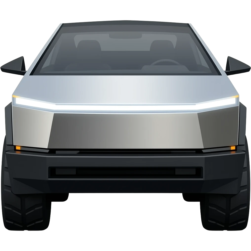 Tesla cybertruck emoji