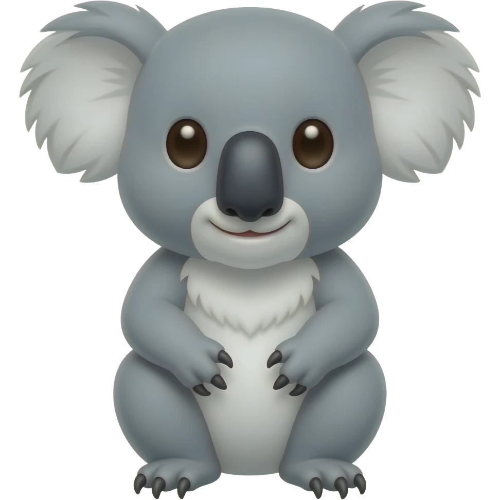 Koala joey animals emoji