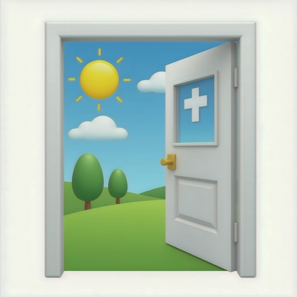 Hospital door/open door emoji