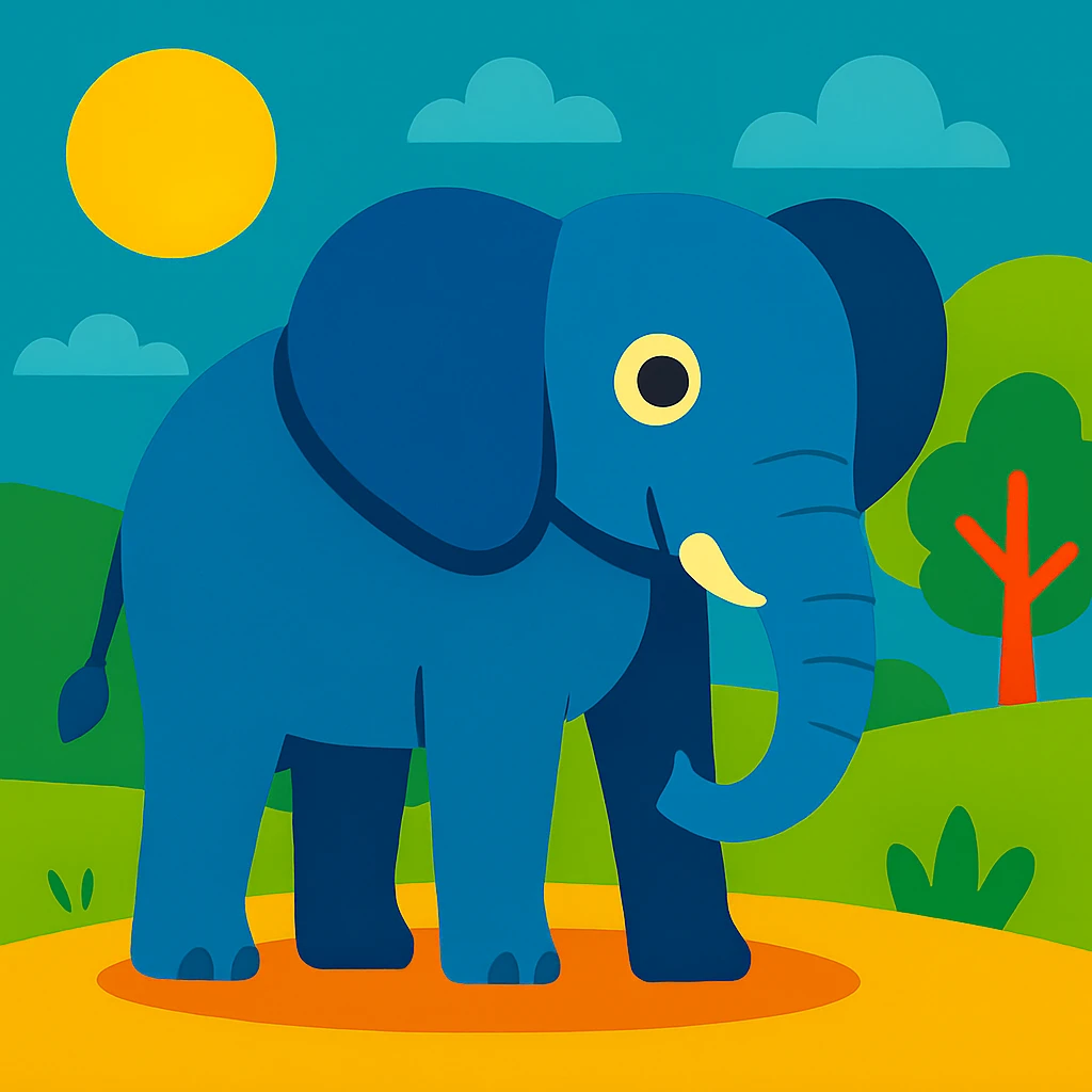 Elephant emoji