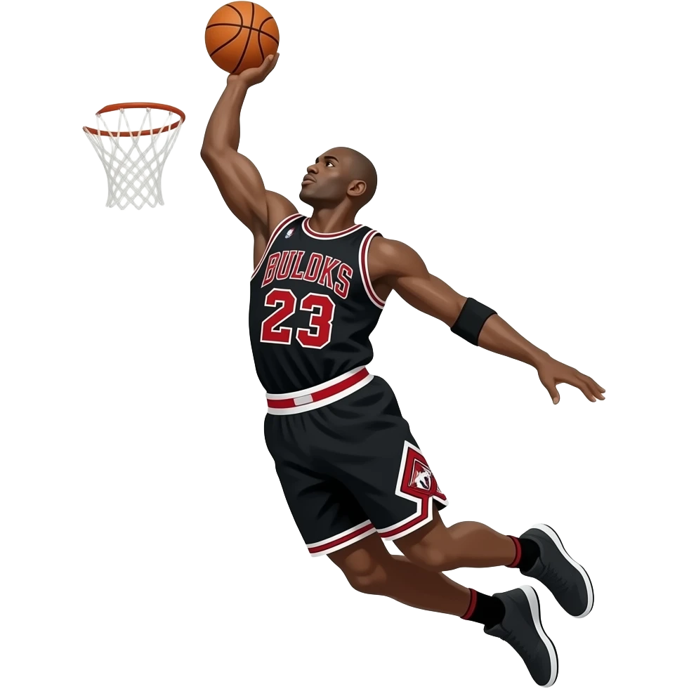 . Jumpman. Michael Jordan 23 black emoji emoji