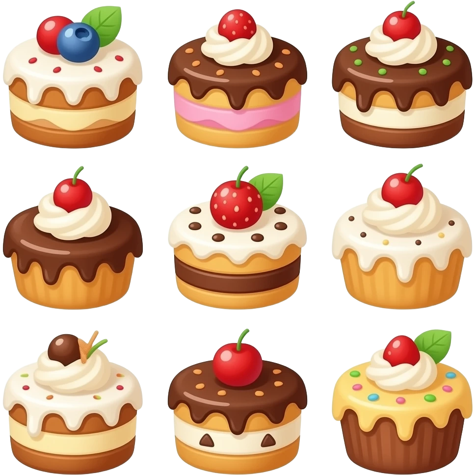Desserts emoji