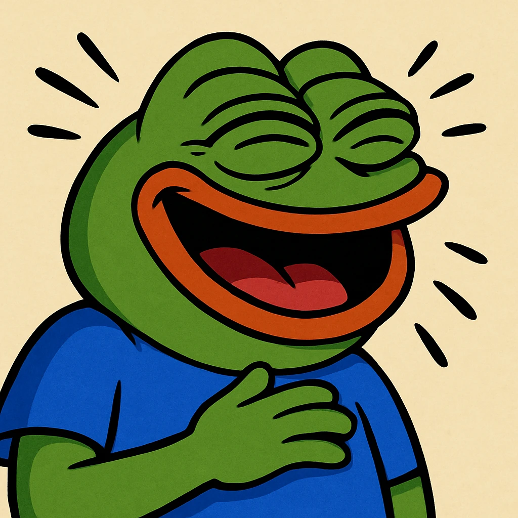 pepe the frog laughing emoji