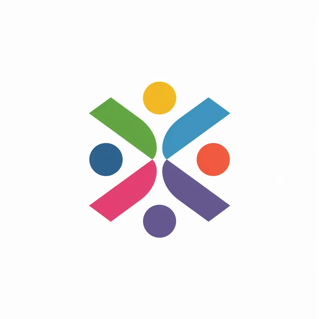 make a colorful logo of "Ideogram V2a" emoji
