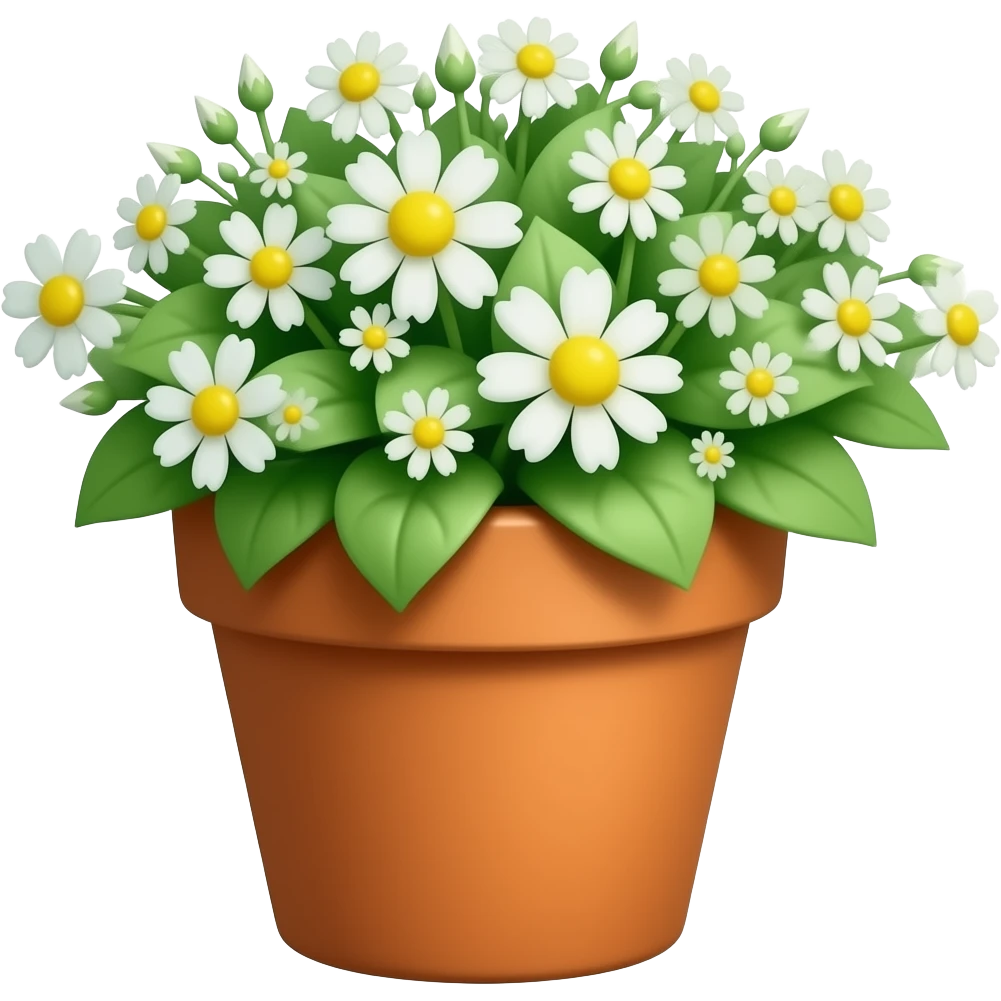 Flower pot large emoji
