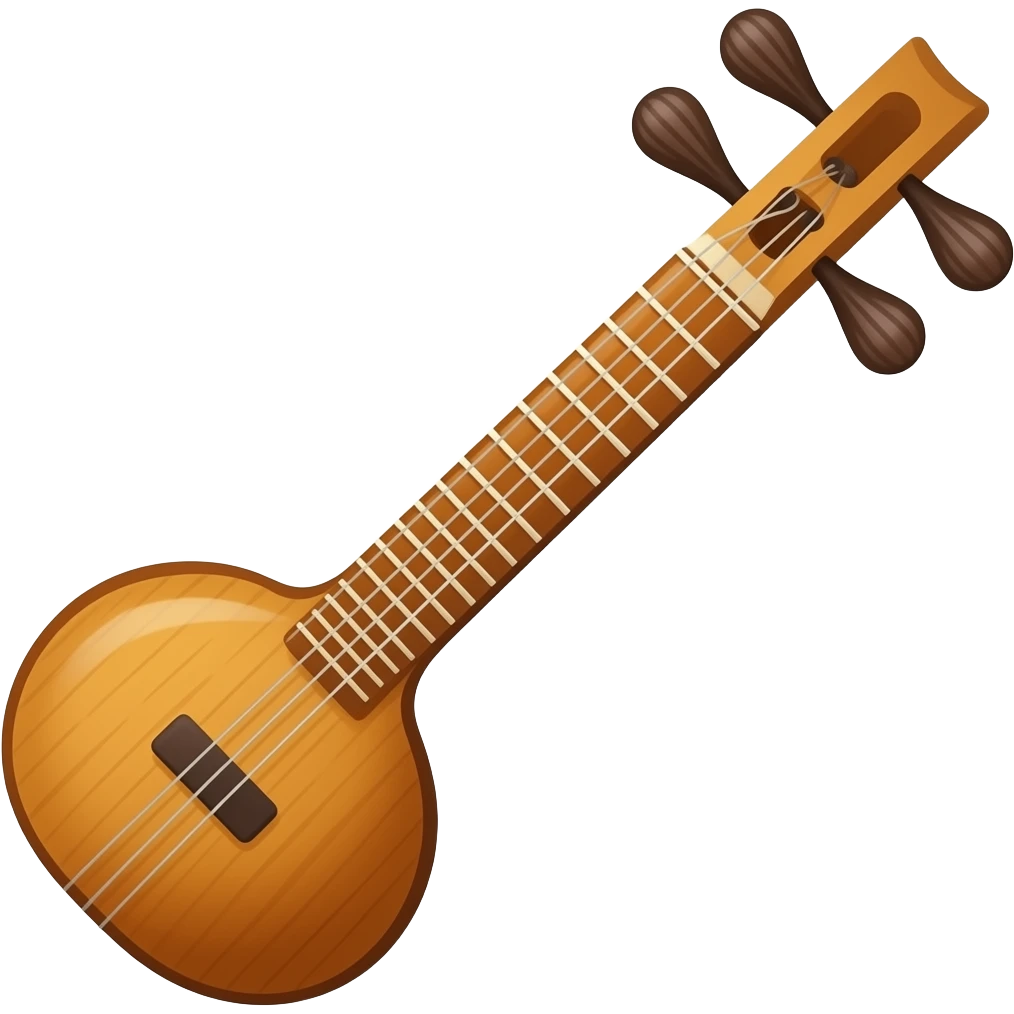 saraswathi veena, not a sitar (look at the picture of a saraswati veena online) emoji