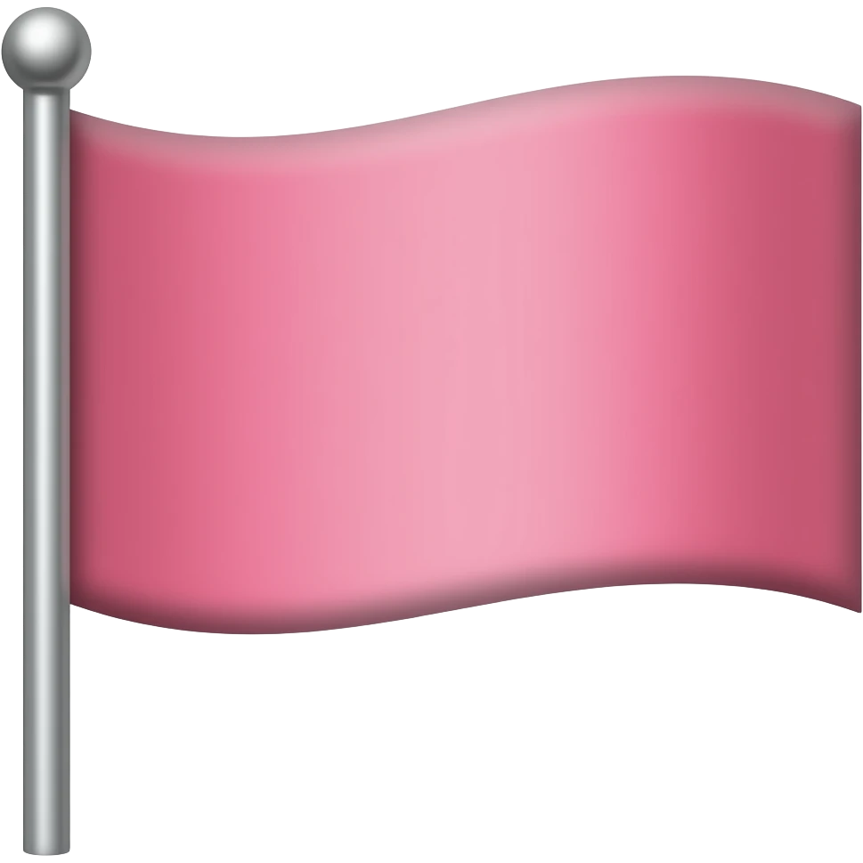 pink flag emoji