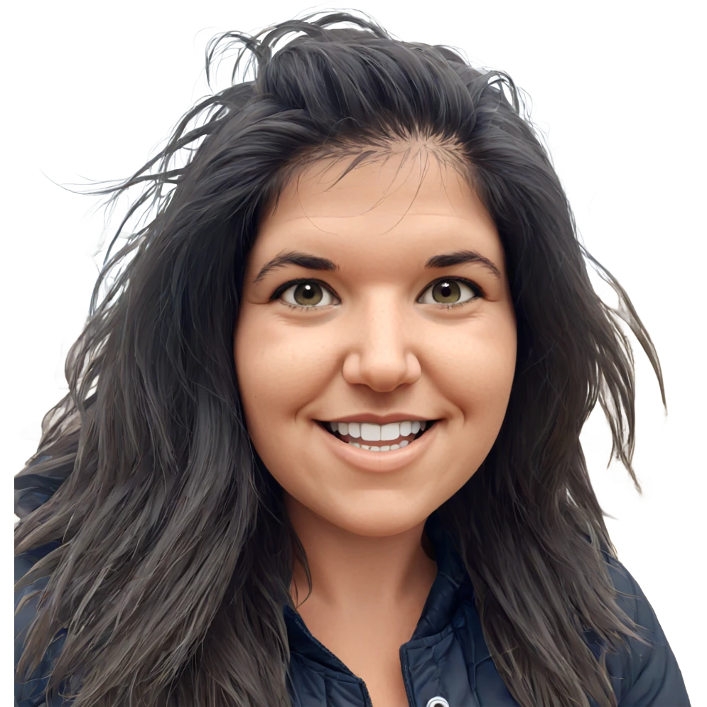 smiling girl outdoors portrait emoji