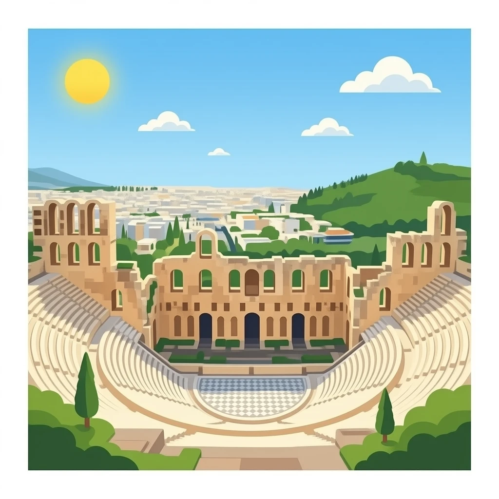 Odeon of Herodes Atticus emoji