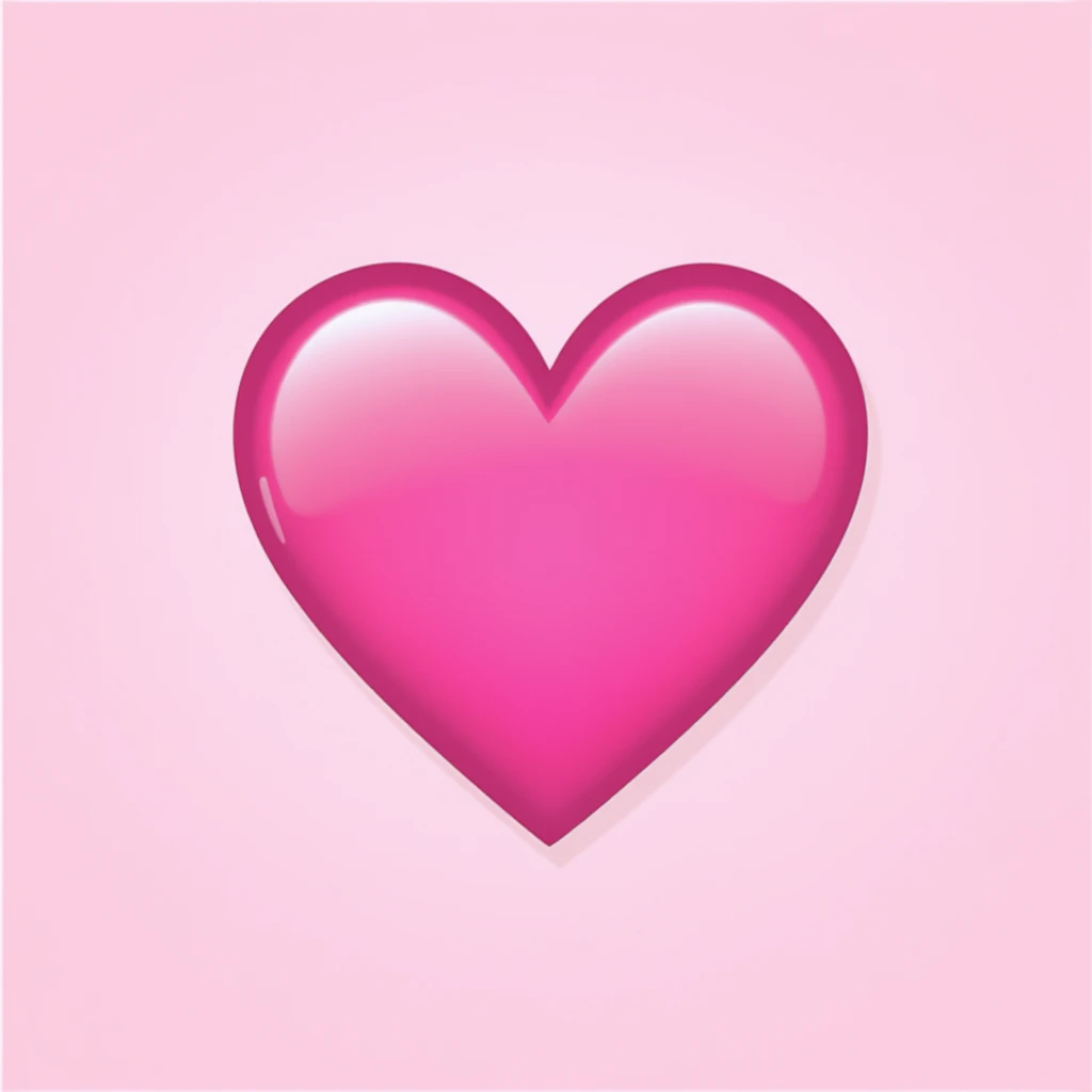 pink heart emoji emoji