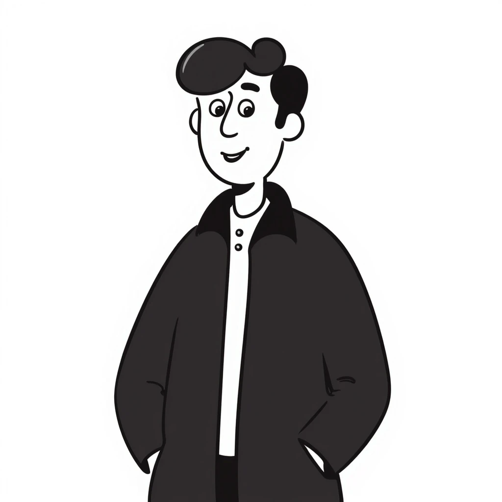 A man with short brown hair, with a smile emoji