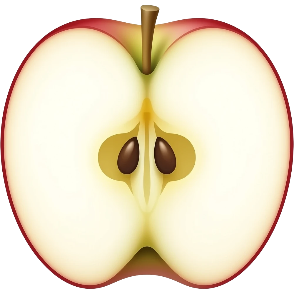 Emoji lõi táo emoji
