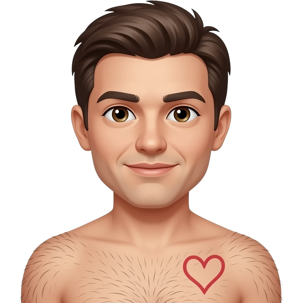 Hairy Arm pit love emoji