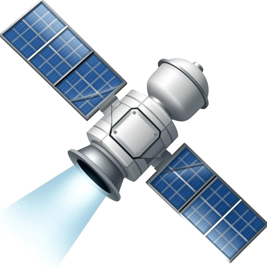 🛰️ space   satellite    exploded crashed destroyed emoji