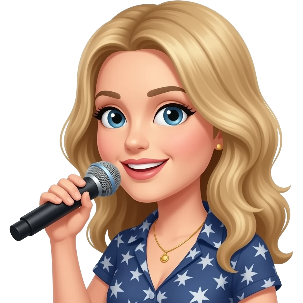 anna hatway singing emoji