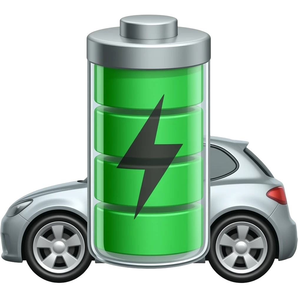 electric car low battery anxiaty emoji