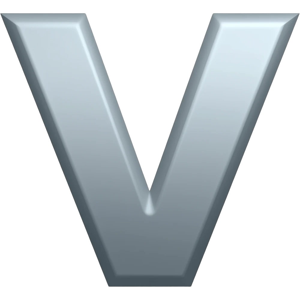 Letter V emoji