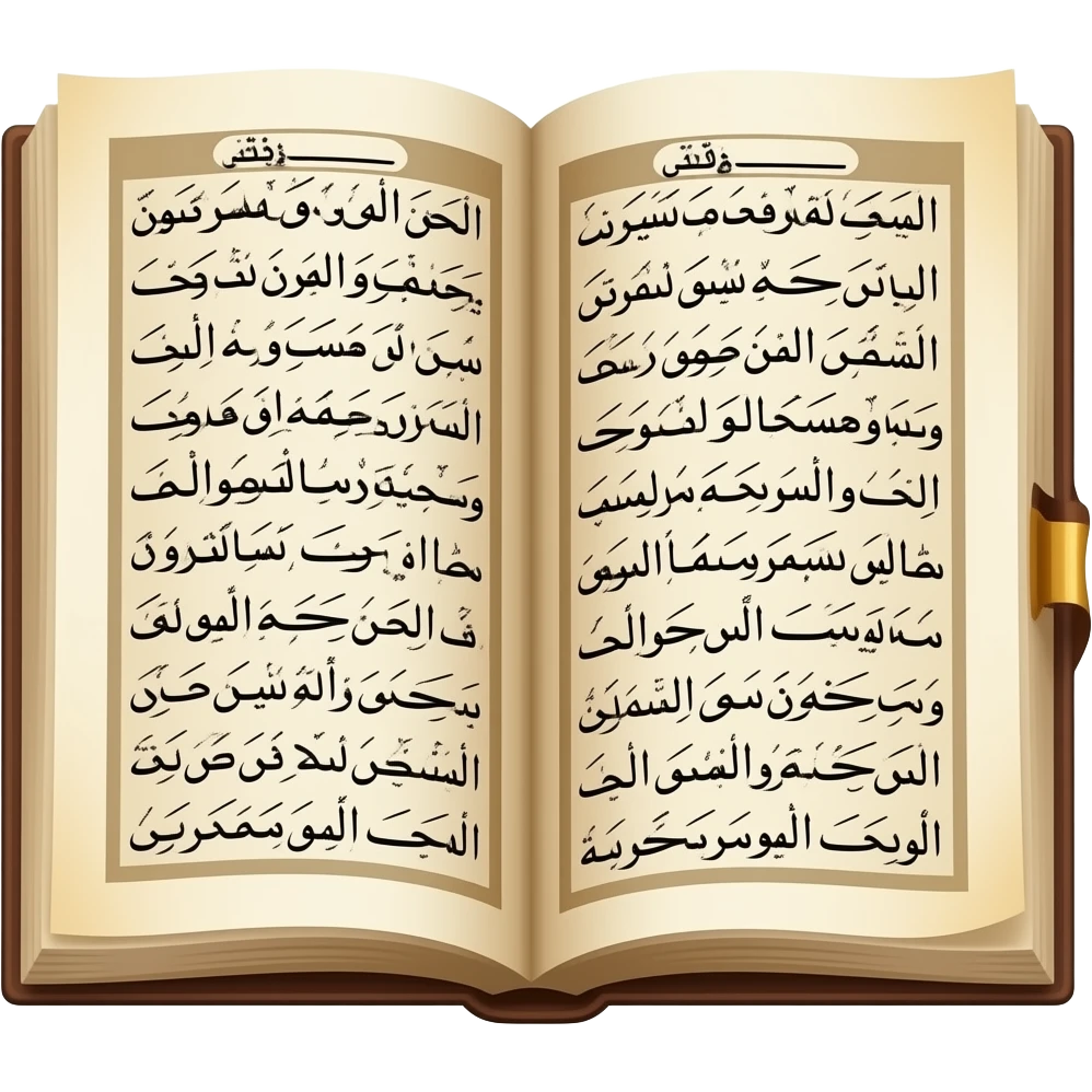 The Holy Book Of Islam (Quaran) emoji