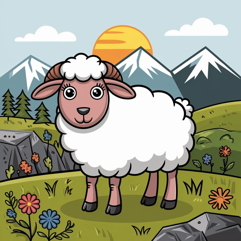 Sheep emoji