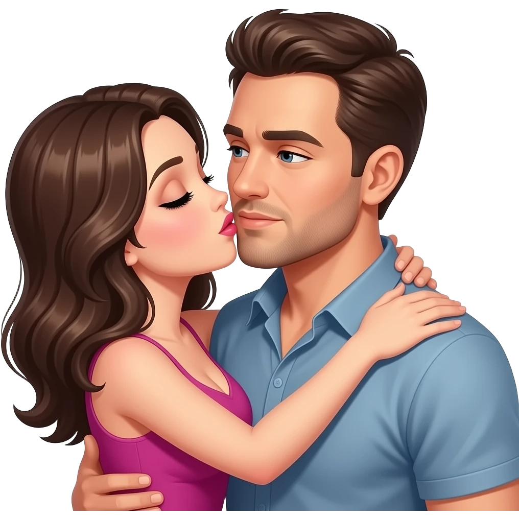 A sexy lady who's being fucked by sexy man emoji