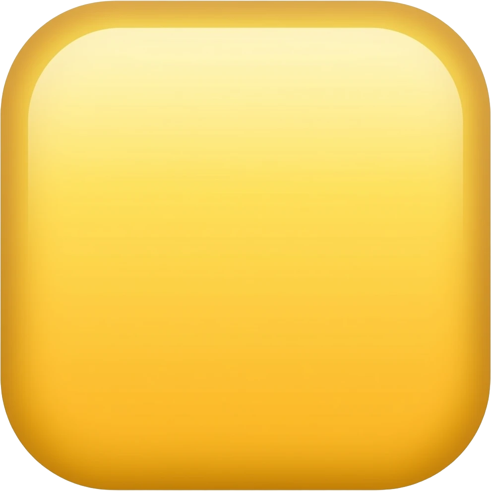 Yellow rectangle with holes emoji