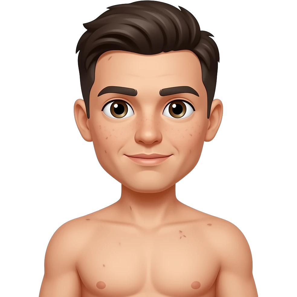 chest acne emoji