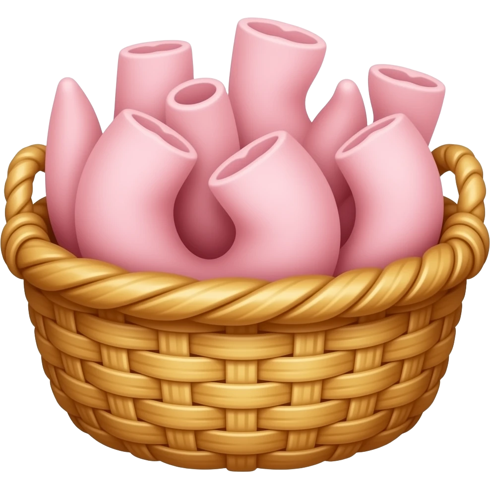 a basket full of penises emoji