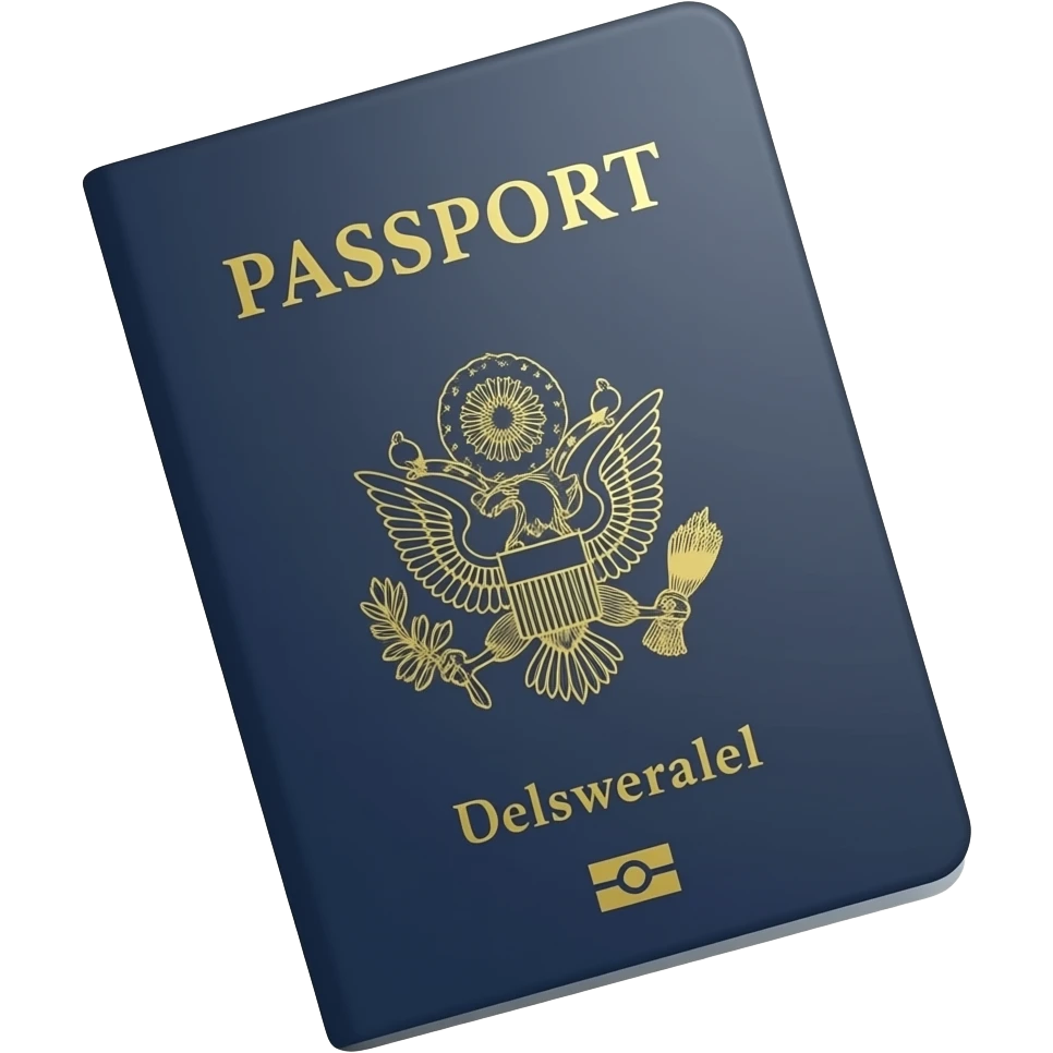 Create a passport emoji emoji