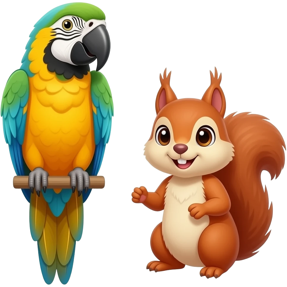 Parrots and Friends emoji