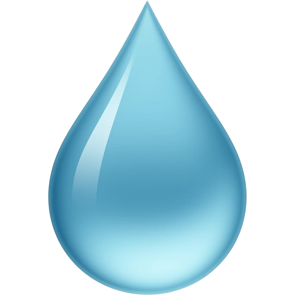 Water droplet emoji