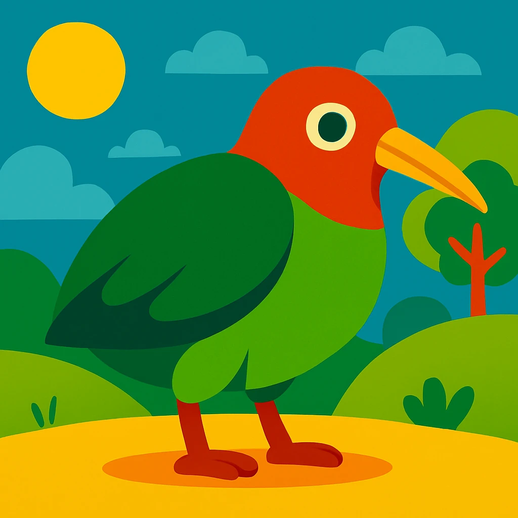 Kiwi bird emoji