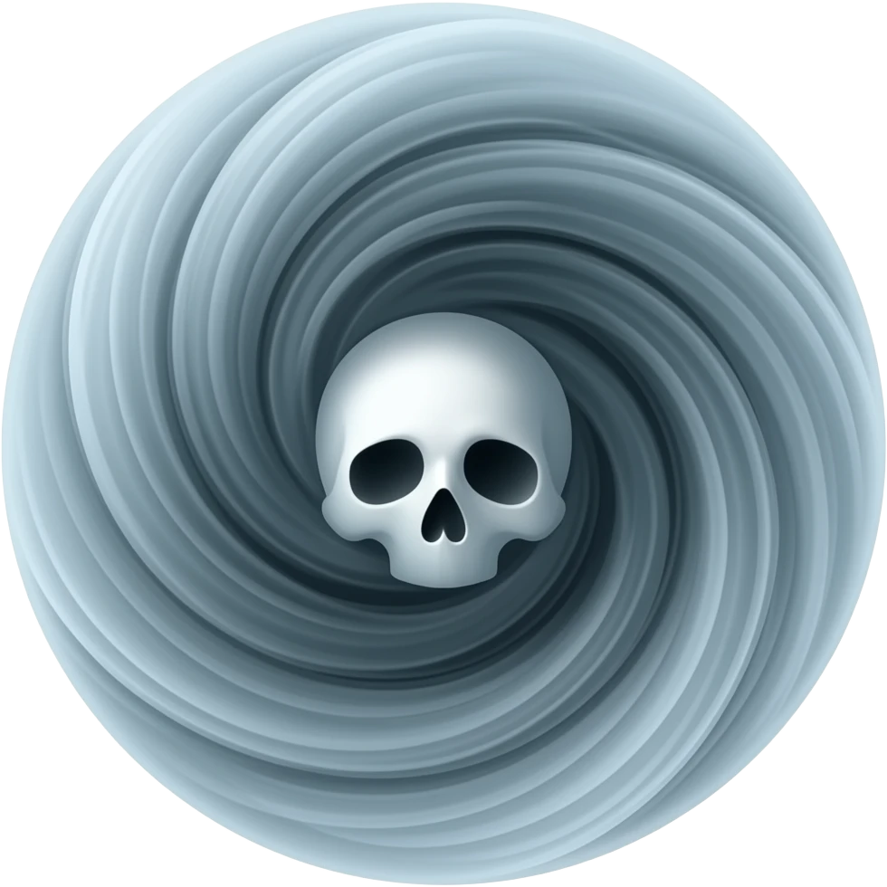 swirling magical vortex of vapor and death orb emoji
