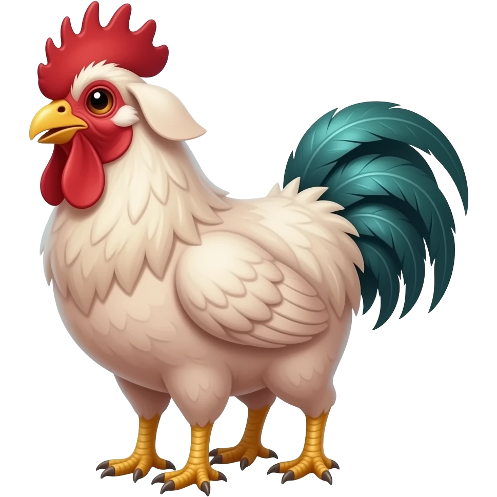 alien pig chicken emoji