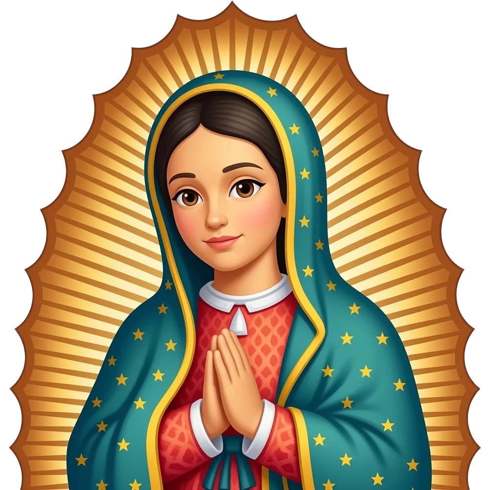 Our lady of guadalupe emoji