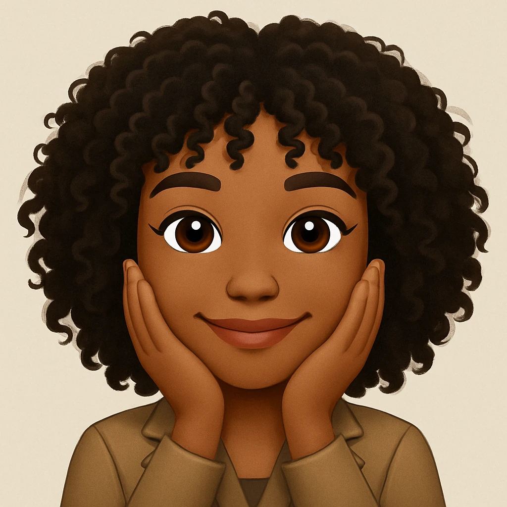 turn the second man in emoji style of the 1st image, match the facial features and get up emoji