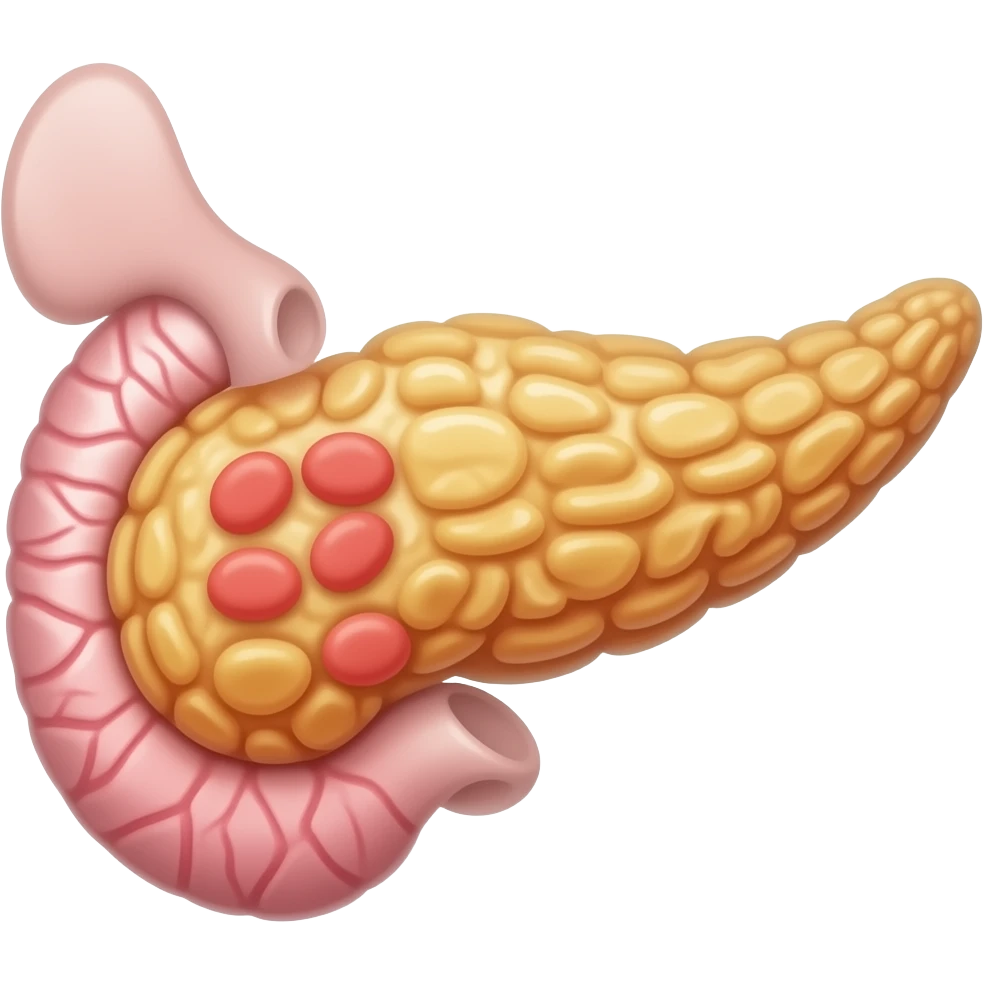 pancreas with pancreatitis, just the pancreas emoji