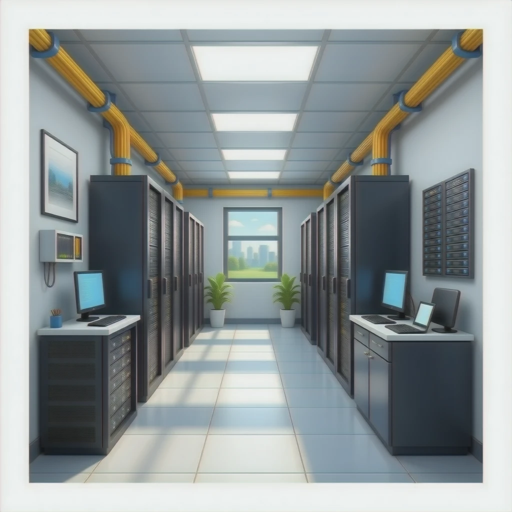 3d image of an IT and Telecom equipment business [no words] emoji