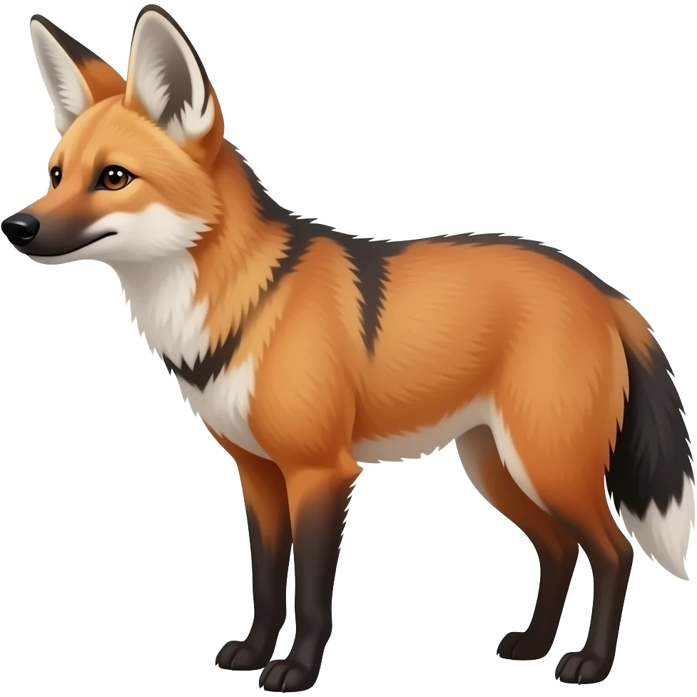 Turned it to a maned wolf: 🐺 emoji