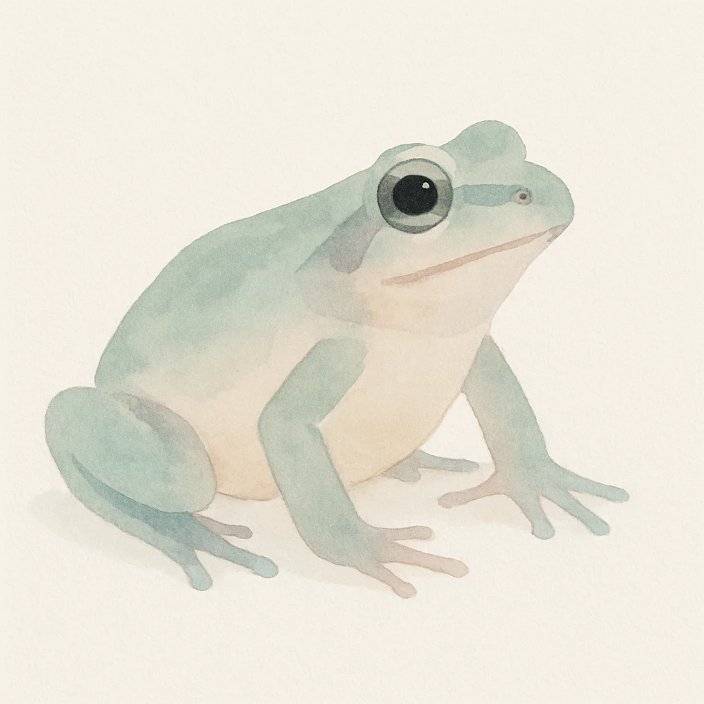 realistic frog emoji