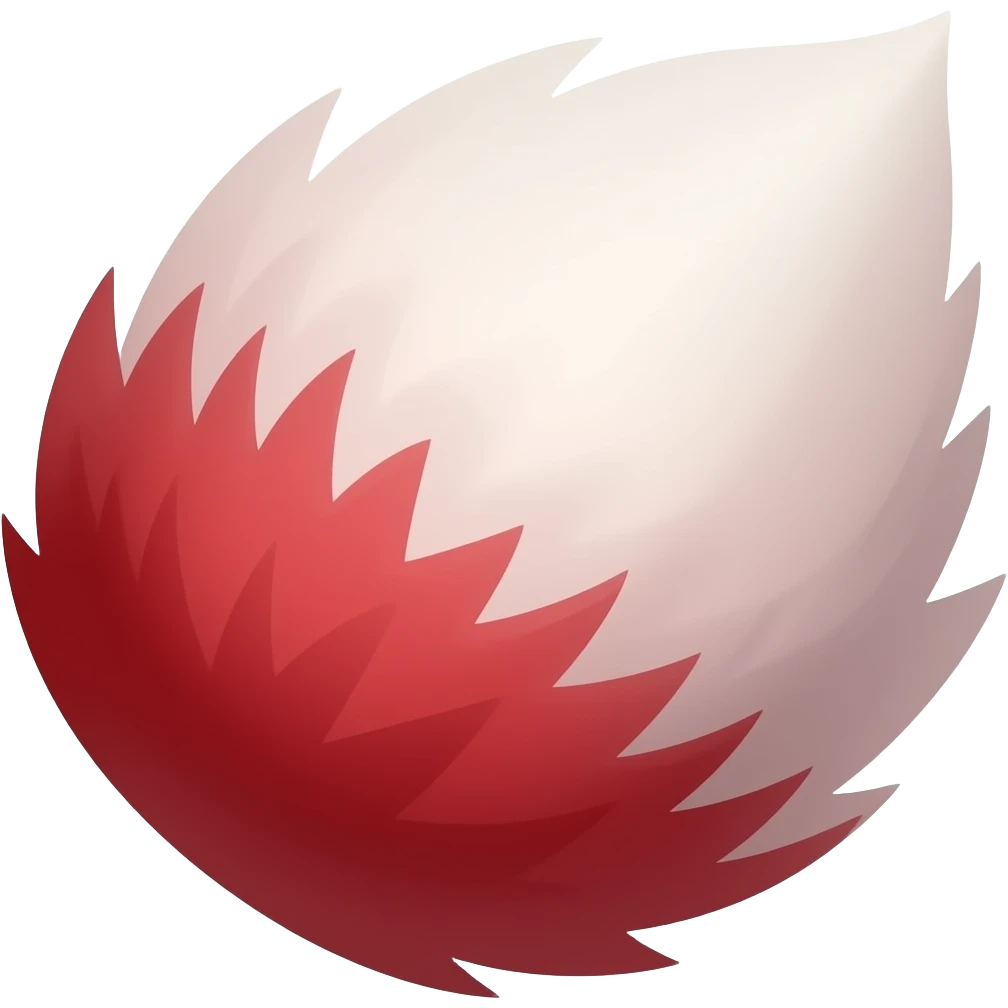 Red Rabbit tail emoji