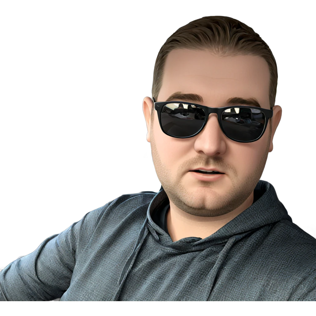 cool dude in car emoji